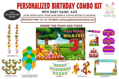 Winnie the Pooh Theme Exclusive Combo Kit