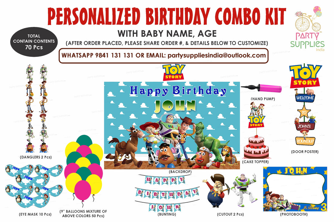 Toy Story Theme Exclusive Combo Kit