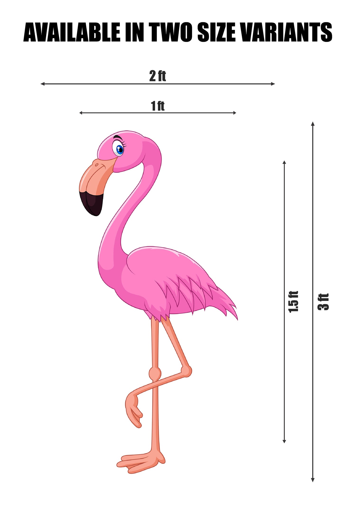 PSI Flamingo Theme Cutout - 01