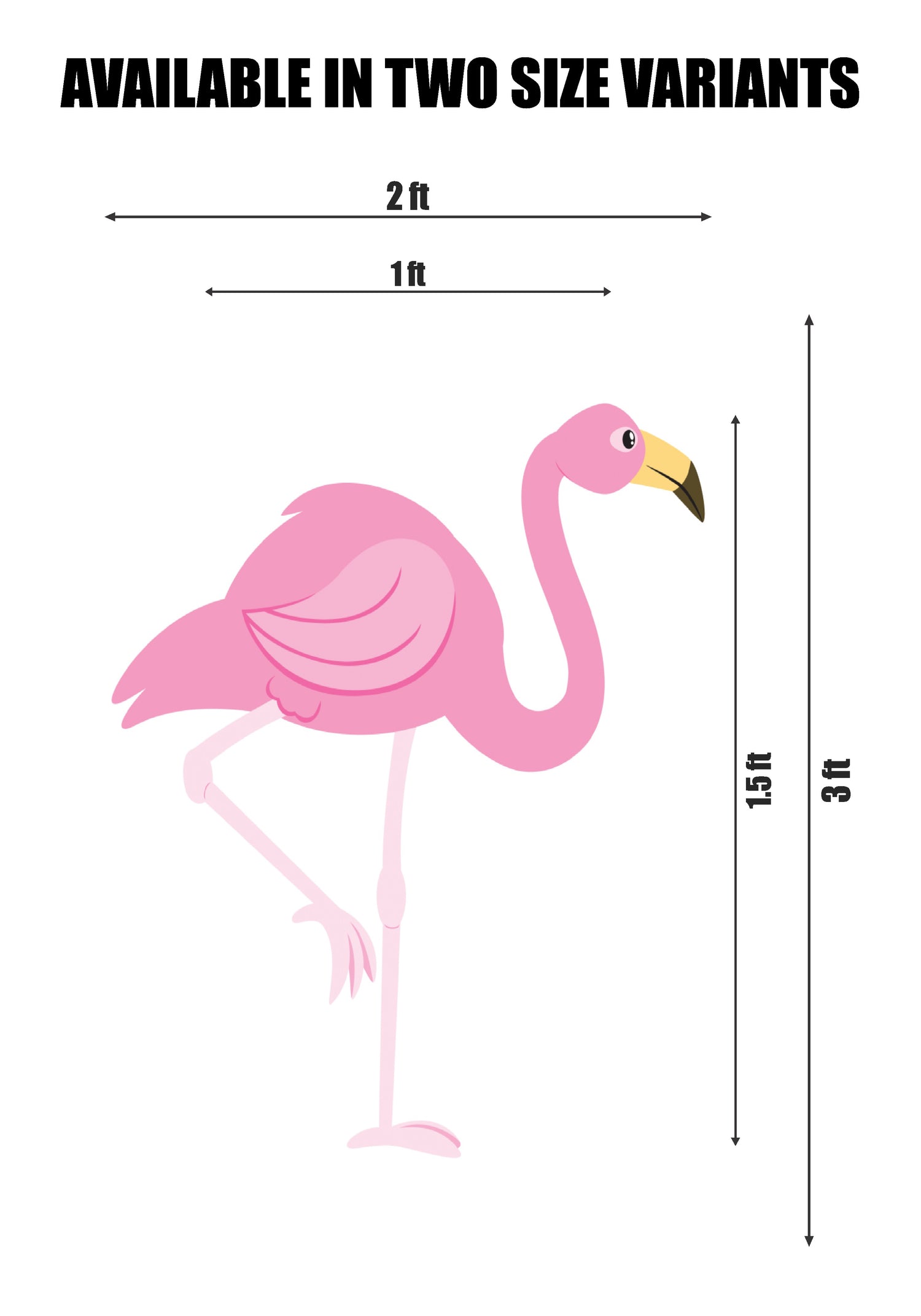 PSI Flamingo Theme Cutout - 05
