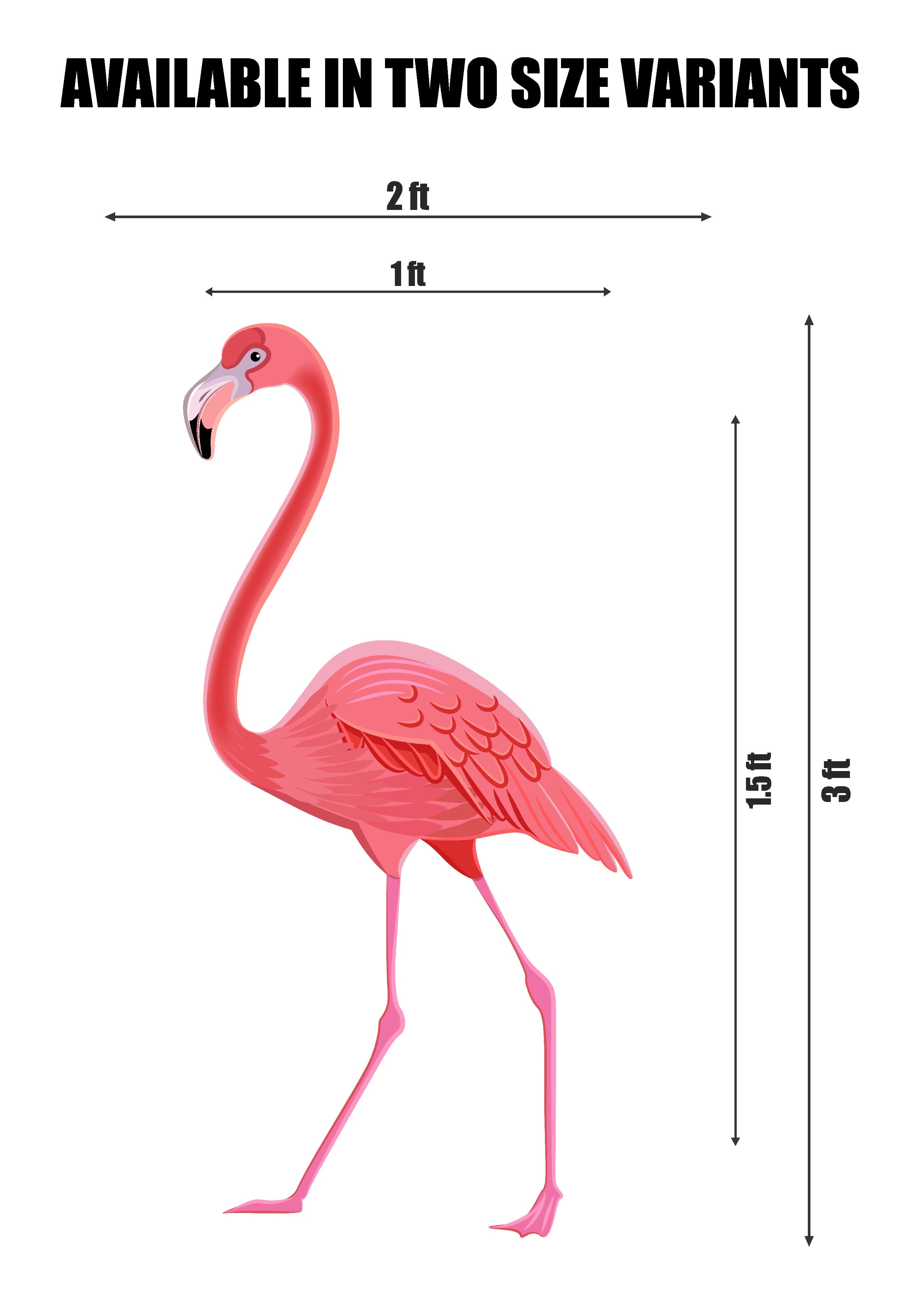 PSI Flamingo Theme Cutout - 06