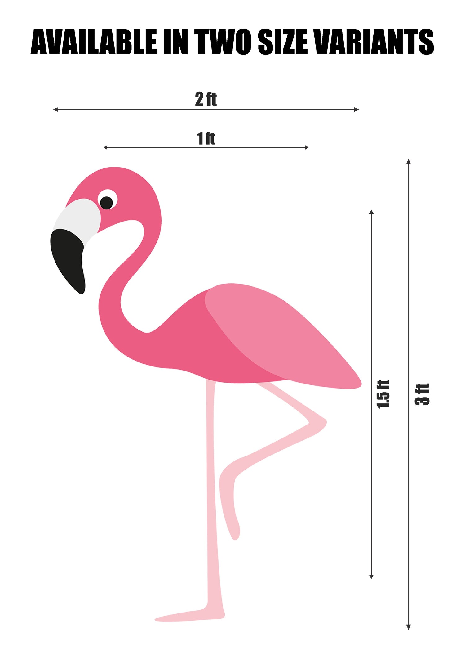 PSI Flamingo Theme Cutout - 09