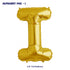 Alphabet I Premium Gold Foil Balloons - image 1 of 4 | Party Supplies India
