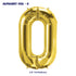 Alphabet O Premium Gold Foil Balloon - image 1 of 4 | Party Supplies India