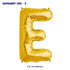 Alphabet E Premium Gold Foil Balloons - image 1 of 4 | Party Supplies India