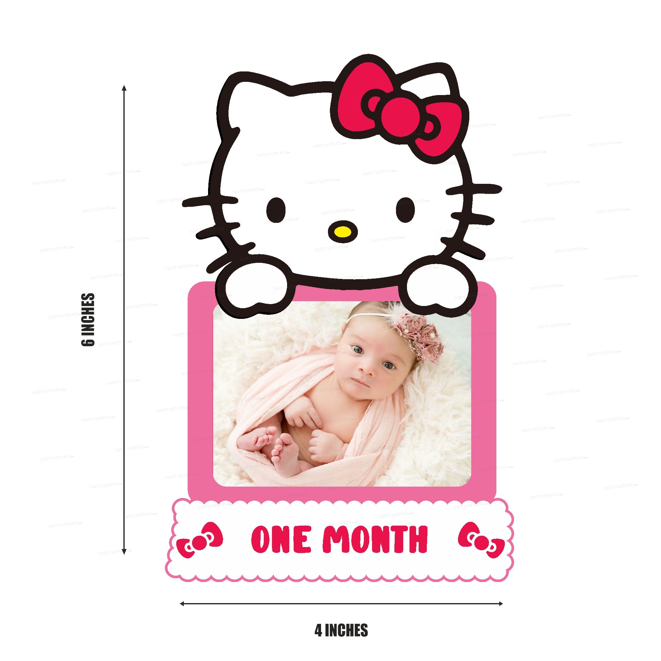 PSI Hello Kitty Theme 12 Months Photo Banner