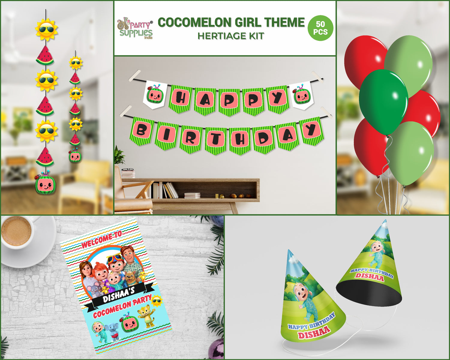 PSI Coco Melon Girl Theme Heritage Kit