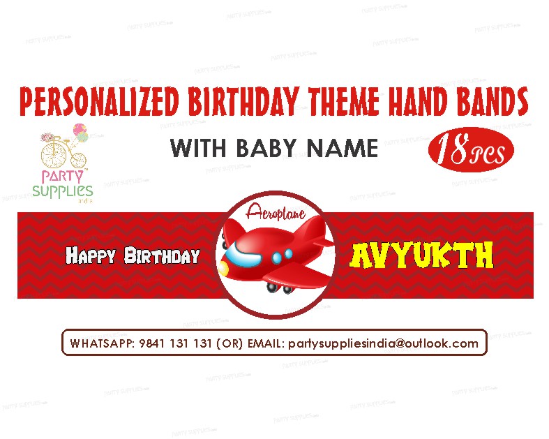 Aeroplane Theme Hand Band