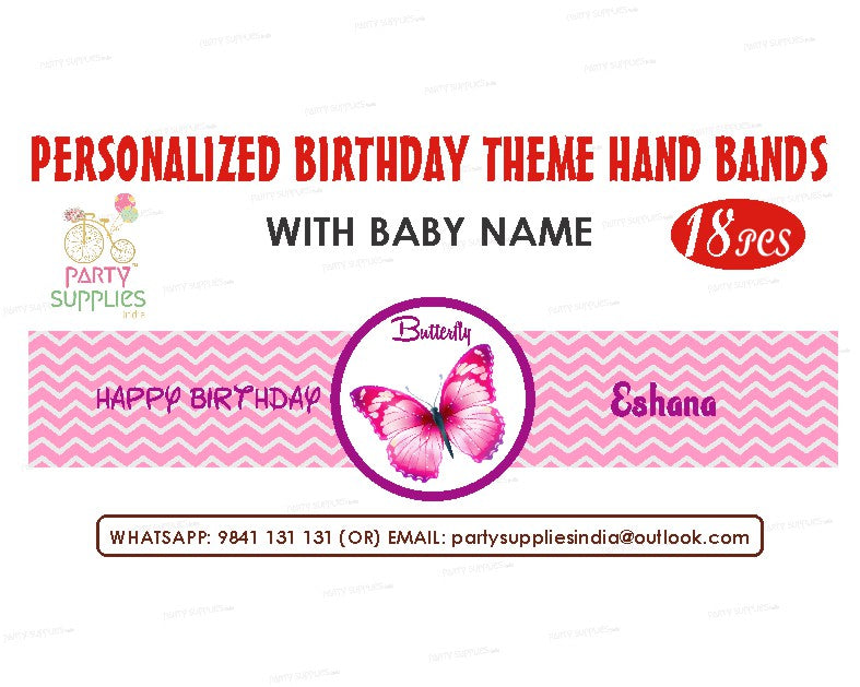 Butterfly Theme Hand Band