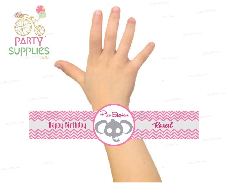 PSI Pink Elephant Theme Hand Band
