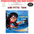 Harry Potter Theme Customized Square Backdrop - image 1 of 3 | Party Supplies India