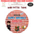 Harry Potter Theme Personalized Round  Backdrop - image 1 of 4 | Party Supplies India