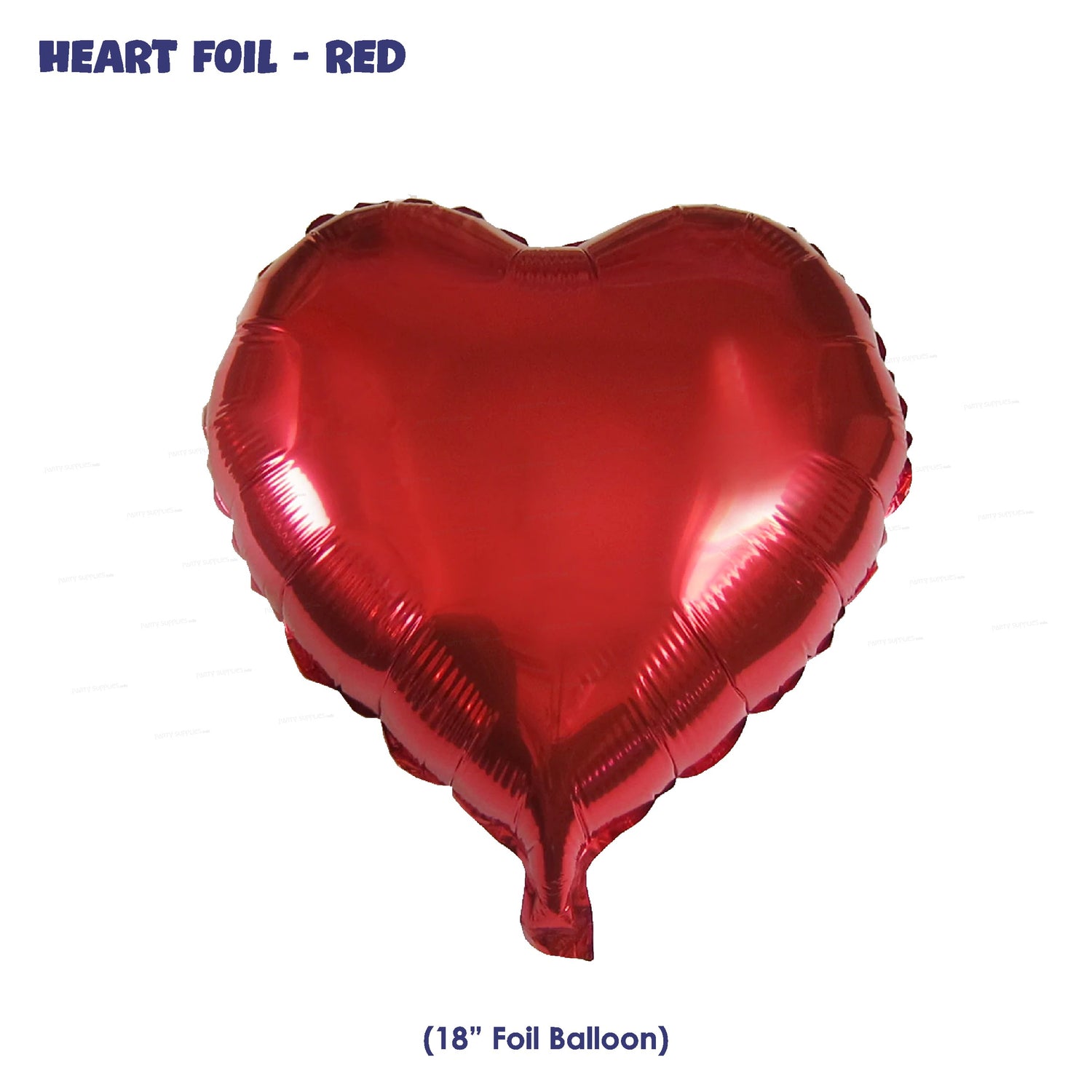 Heart Shape Premium Red Foil Balloon