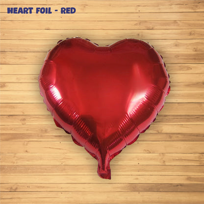 Heart Shape Premium Red Foil Balloon