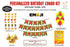 Emoji  Theme Heritage  Combo Kit - image 1 of 6 | Party Supplies India