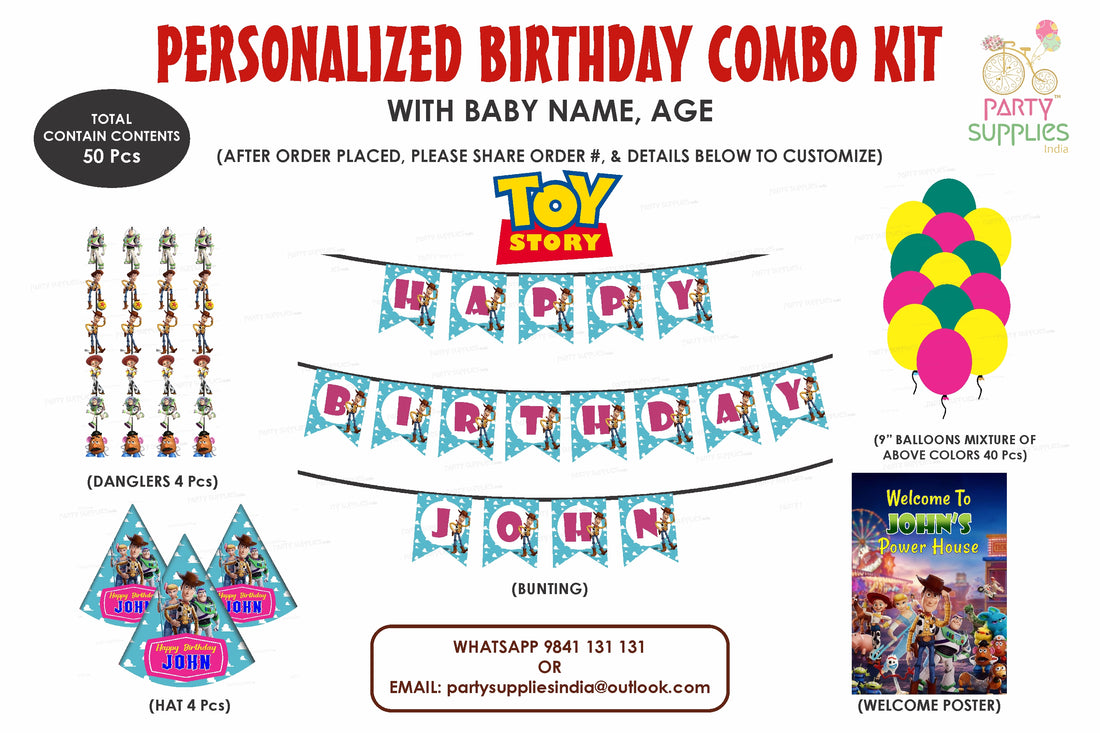 Toy Story Theme Heritage Combo Kit