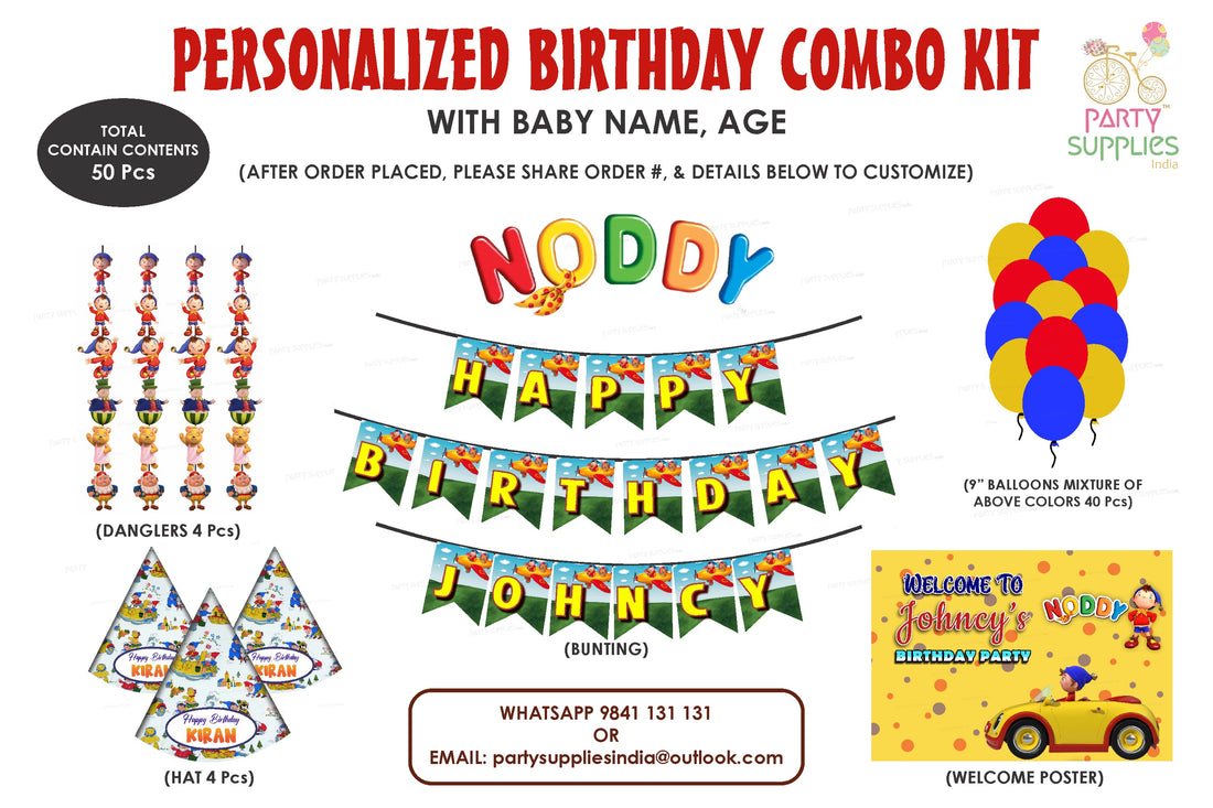 Noddy Theme Heritage Combo Kit