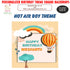Hot Air Theme Boy Square Backdrop - image 1 of 3 | Party Supplies India