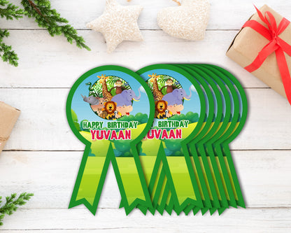 Jungle Theme Badges