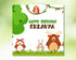 Jungle Theme Square Backdrop - image 1 of 3 | Party Supplies India