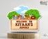 Jungle Theme Customized Welcome Board - image 1 of 3 | Party Supplies India