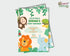 Jungle Theme Customized with Baby Details Invite - image 1 of 3 | Party Supplies India