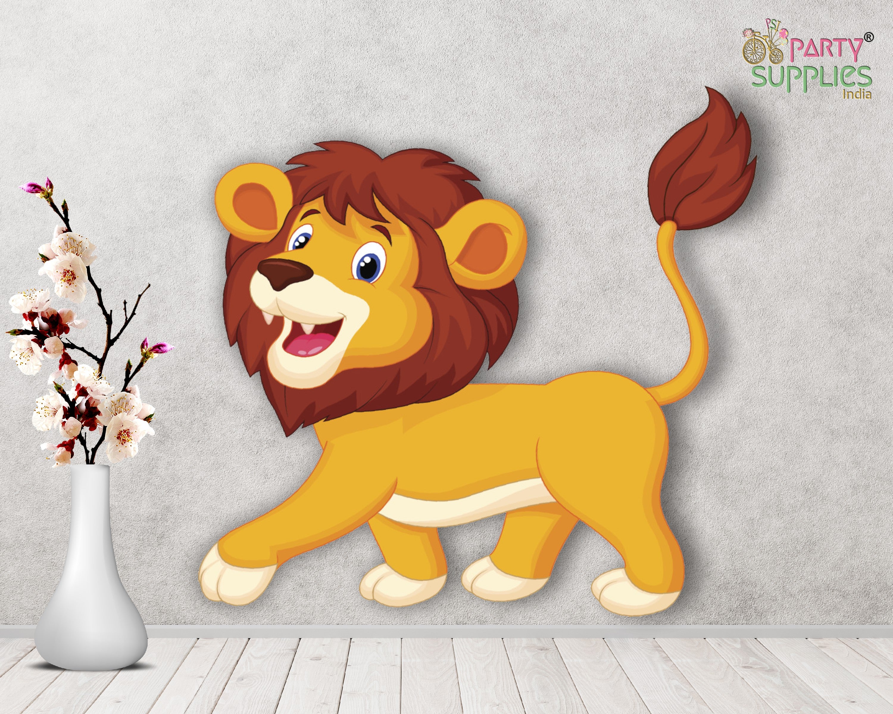 Jungle Theme Lion Cutout