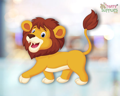 Jungle Theme Lion Cutout