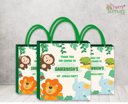 Jungle Theme Return Gift Bag