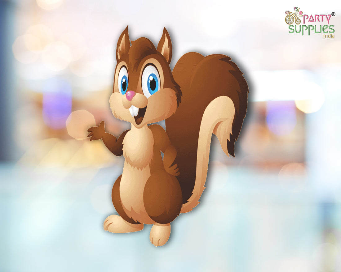 Jungle Theme Squirrels Cutout