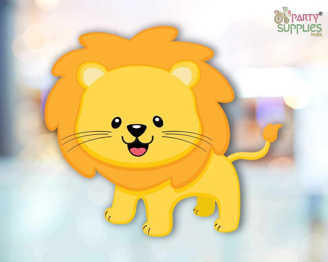 Jungle Theme Yellow Cutout