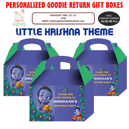 Little Krishna theme Goodie Return Gift Boxes