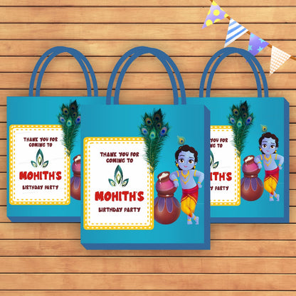 Little Krishna Theme Return Gift Bag