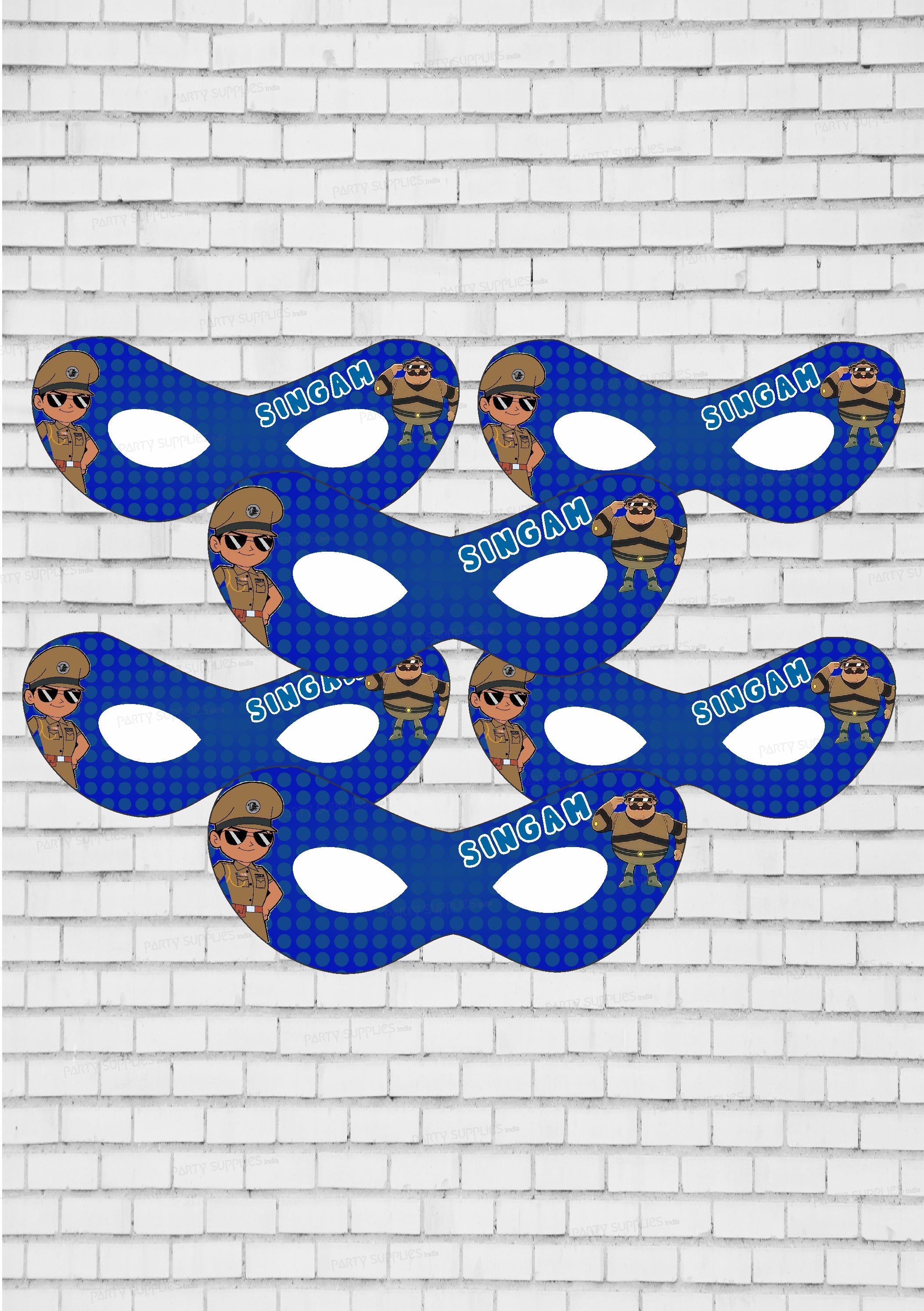 Little Singham Theme Eye Mask
