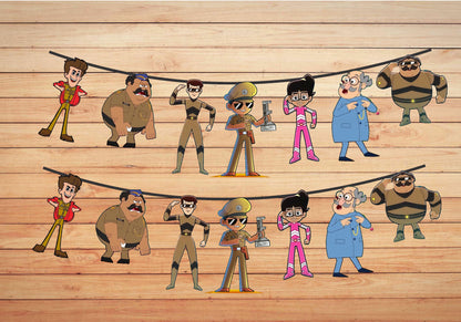 Little Singham Theme Hanging