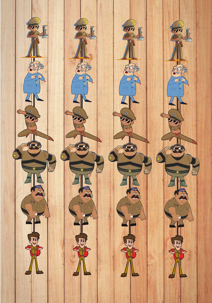 Little Singham Theme Dangler