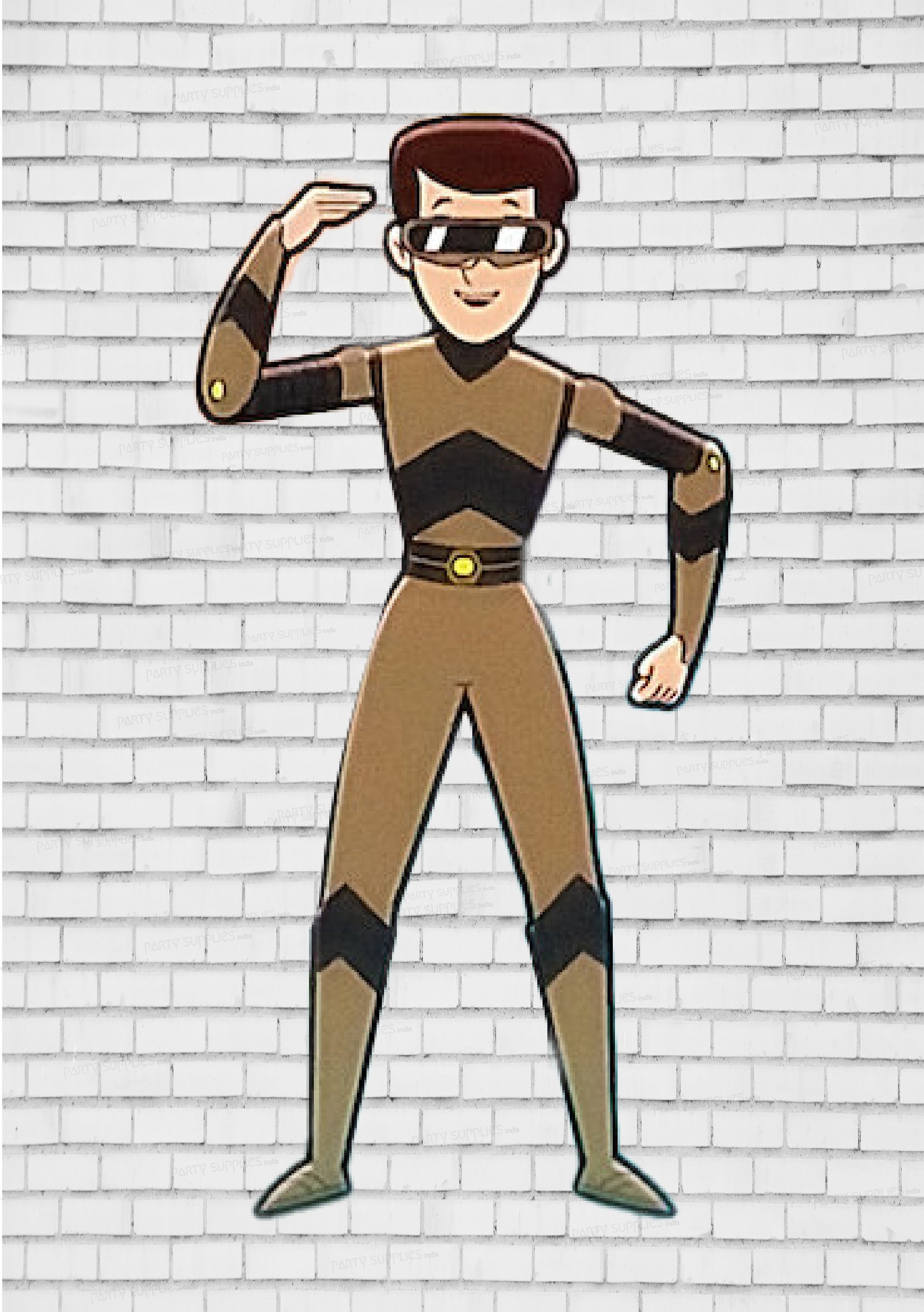 Little Singham Theme Cutout LSG-10