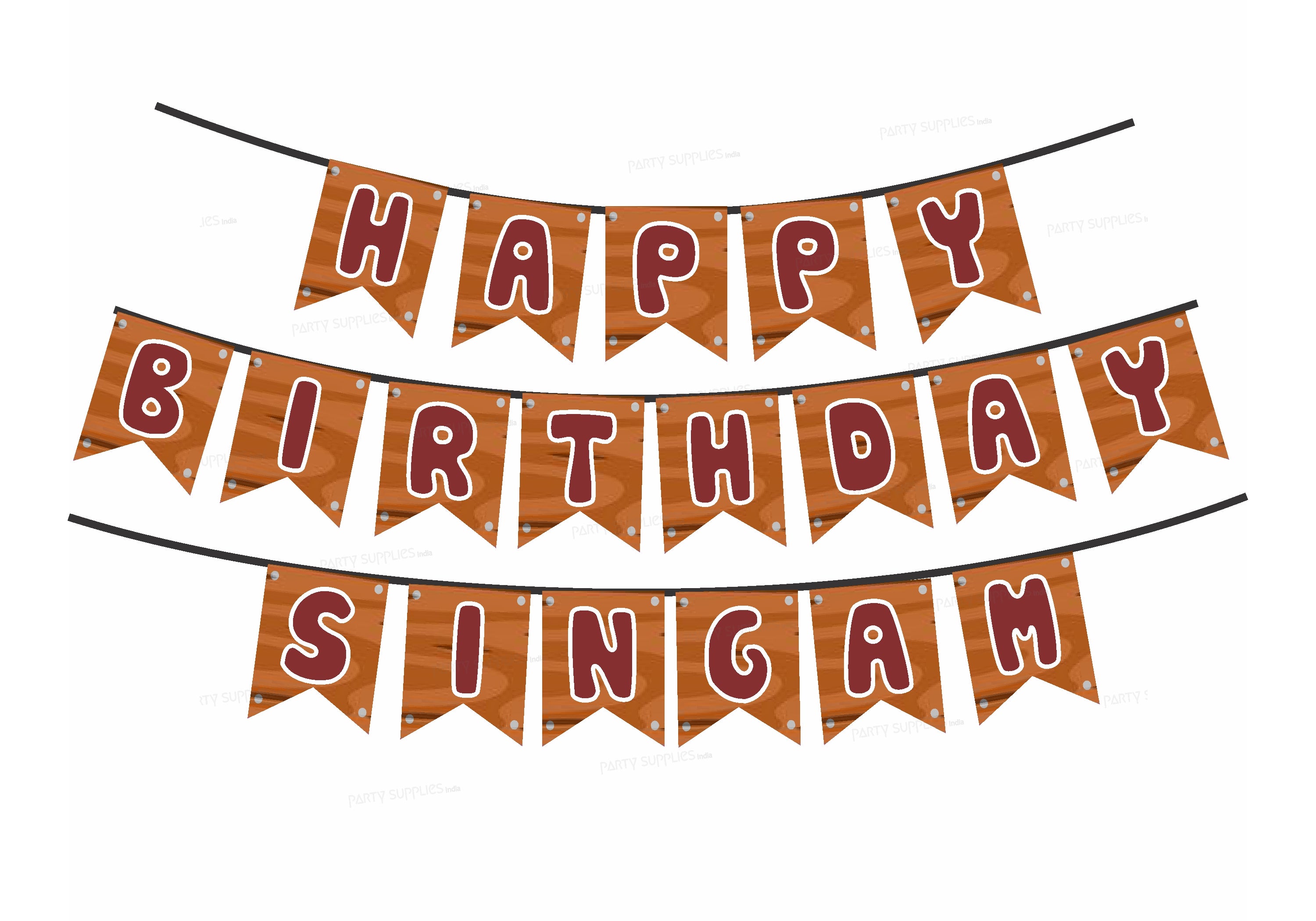 PSI  Little Singham Customized Theme Hanging