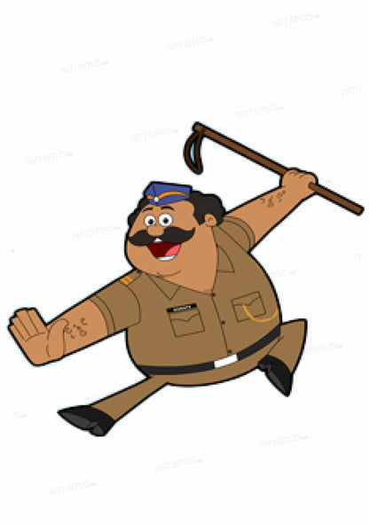 Little Singham Theme Cutout LSG-03