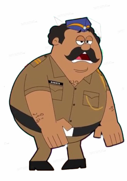 Little Singham Theme Cutout LSG-04