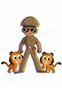 Little Singham Theme Cutout LSG-06 - image 1 of 3 | Party Supplies India