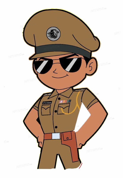 Little Singham Theme Cutout LSG-13