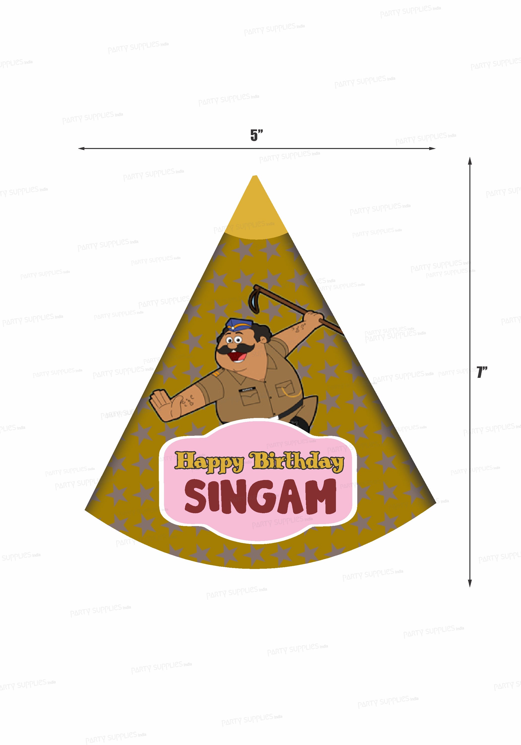 Little Singham  Personalized Theme Hat