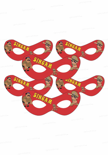 Little Singham Theme  Customized  Eye Mask