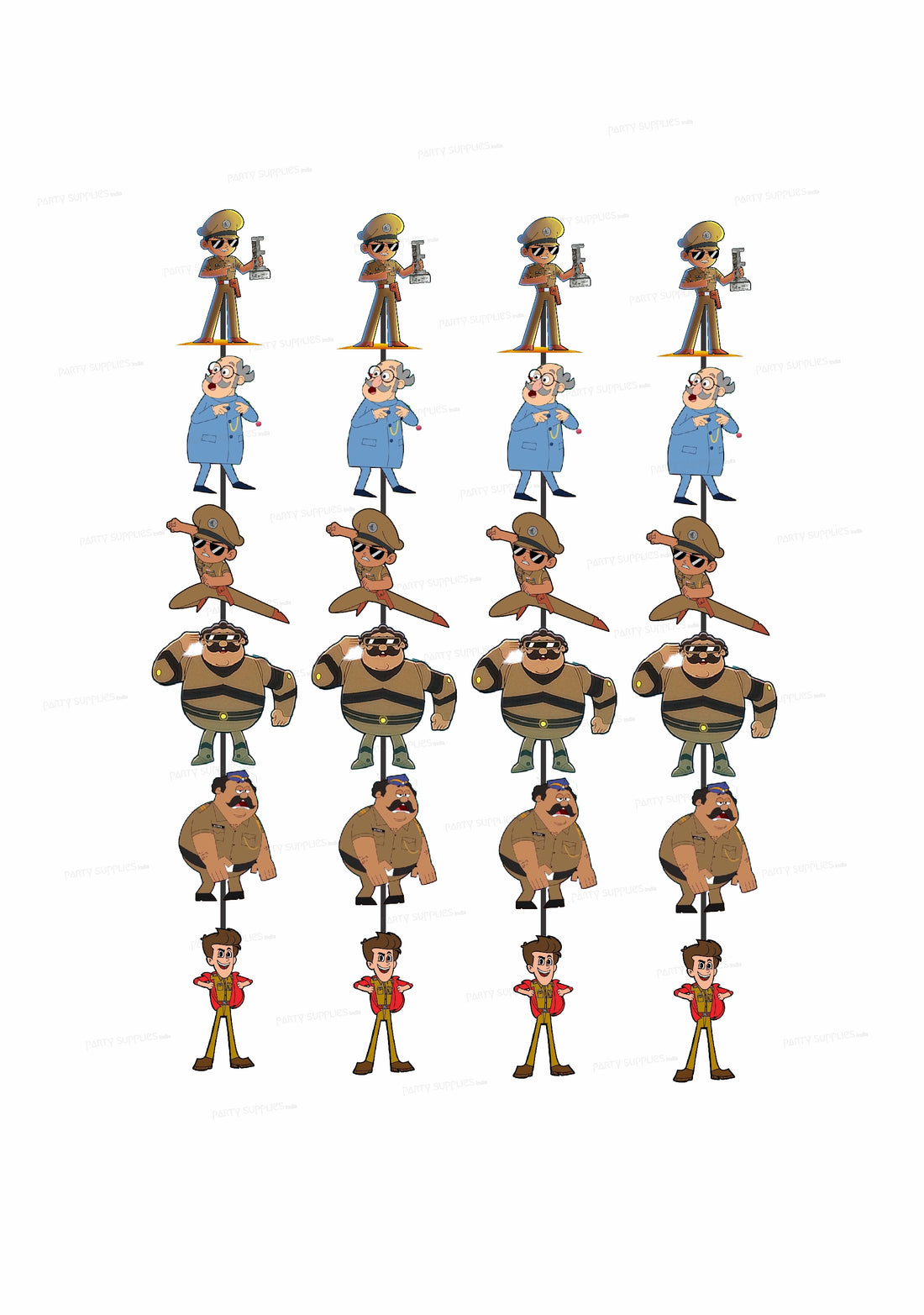 Little Singham Theme Dangler