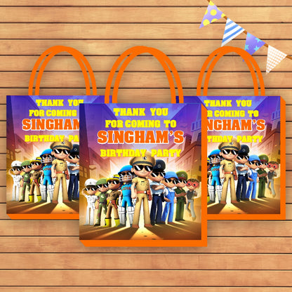 Little Singham Theme Return Gift Bag