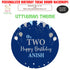 Little Man Theme Round  Backdrop - image 1 of 4 | Party Supplies India