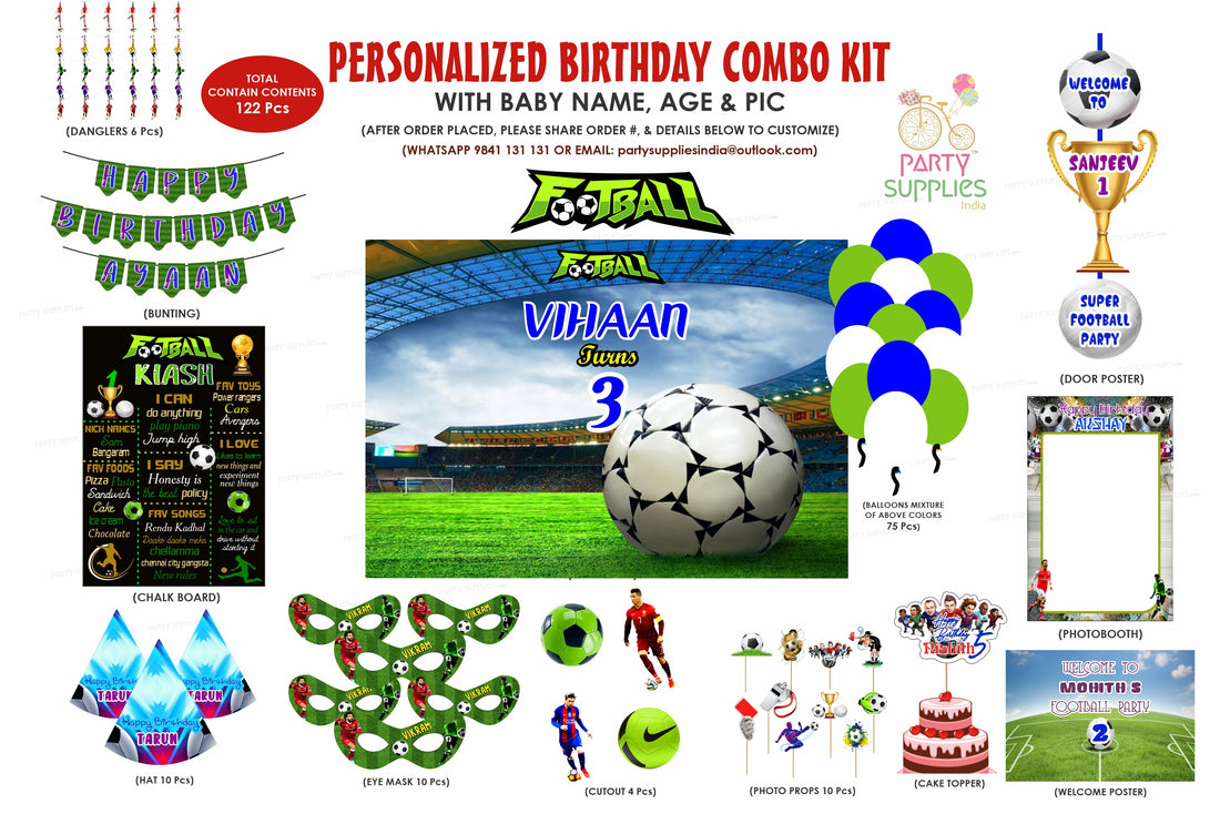 Football Theme Classic Combo Kit