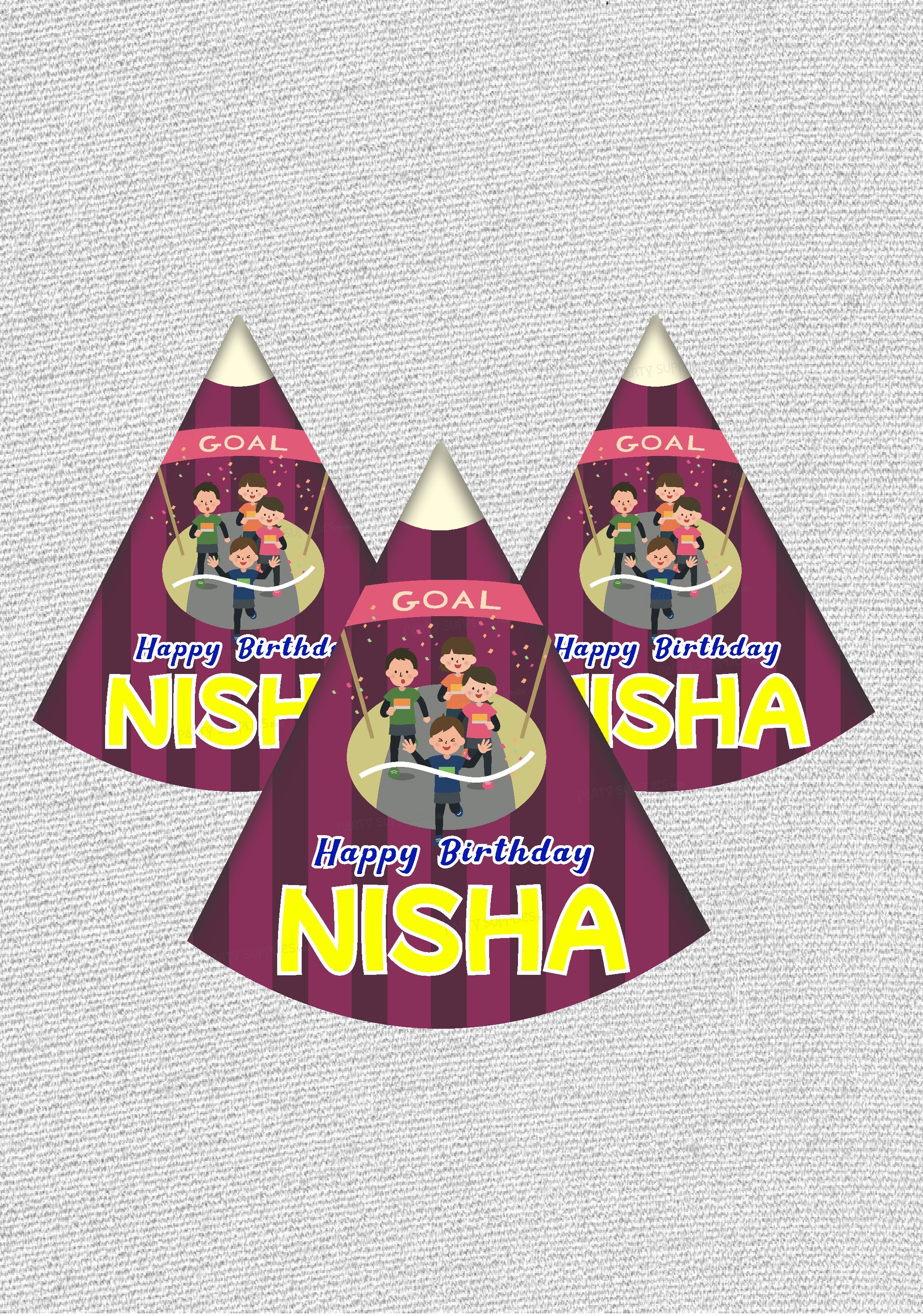 Marathon Theme Customized  Hat