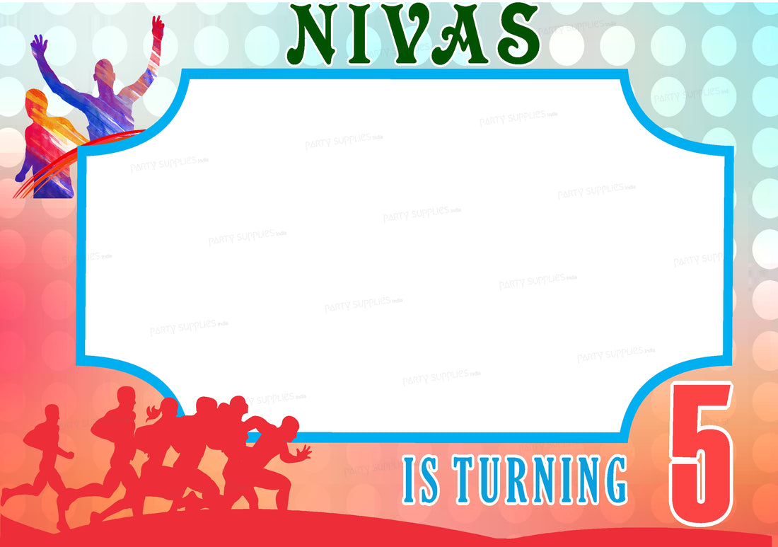 Marathon Theme Customized PhotoBooth